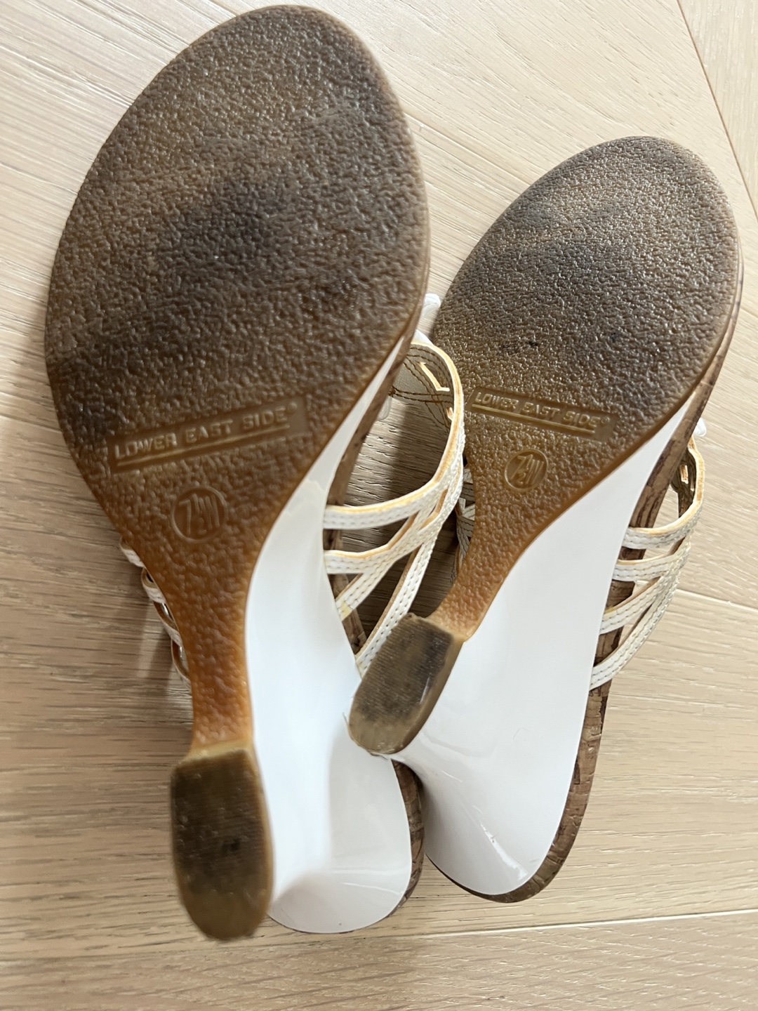 Lower East Side White Wedge Sandals - photo 3