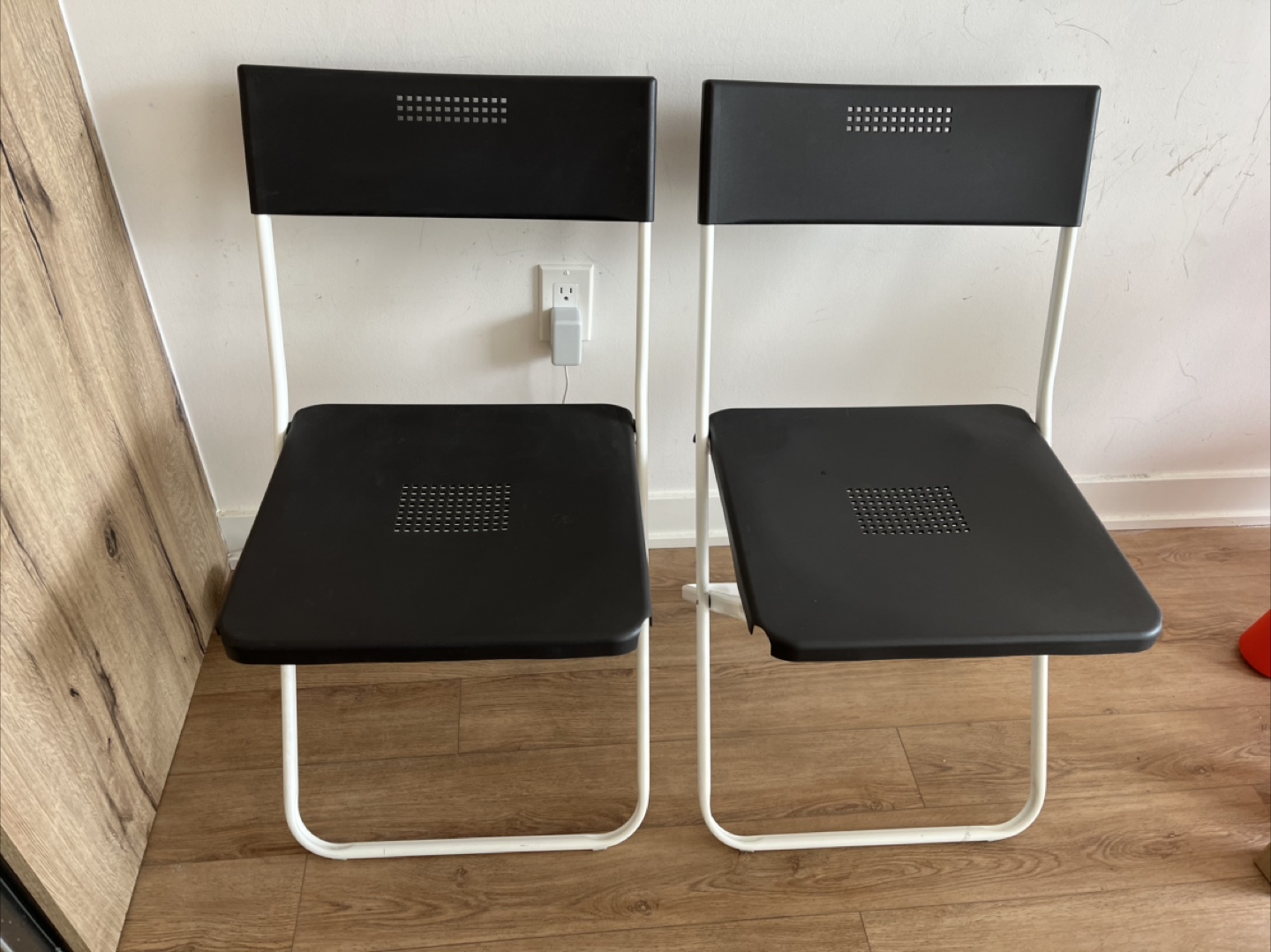 Pair of IKEA FEJAN Folding Chairs
