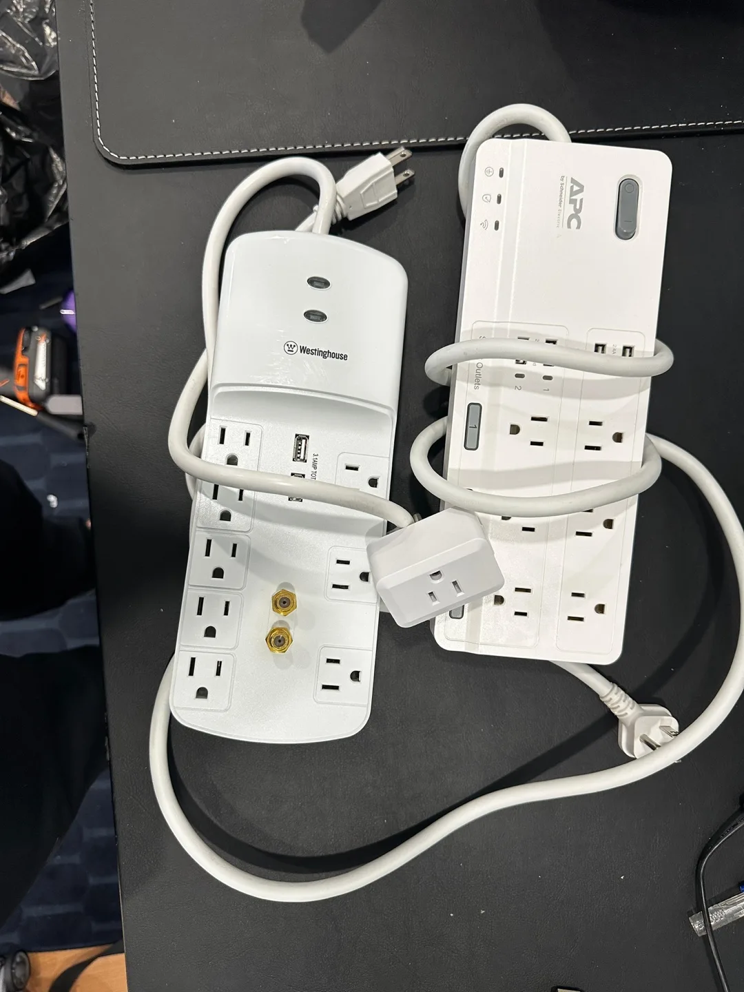 Two Surge Protectors - Westinghouse & APC thumbnail