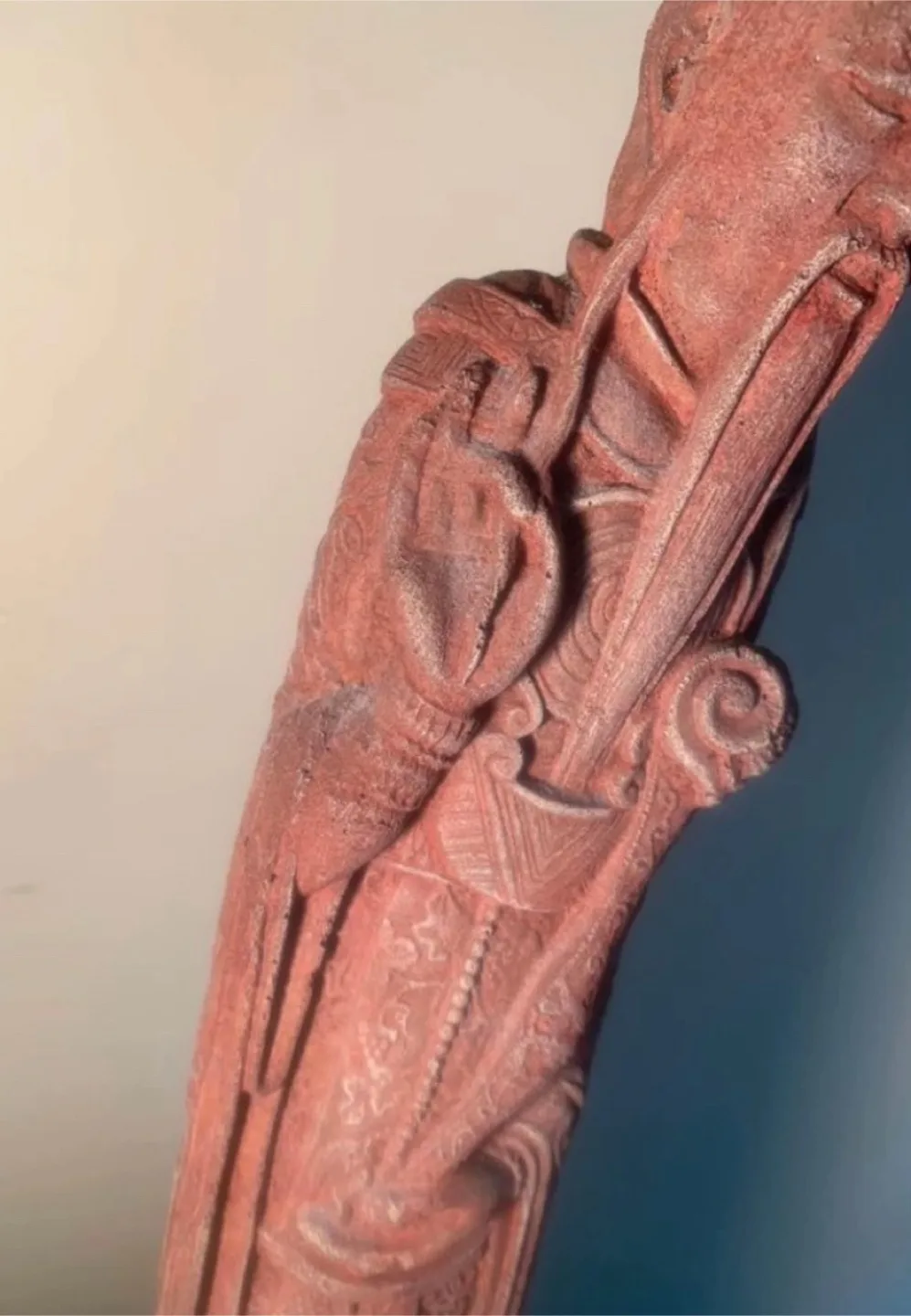 Intricately Carved Asian Figurine Statue image indicator(6)