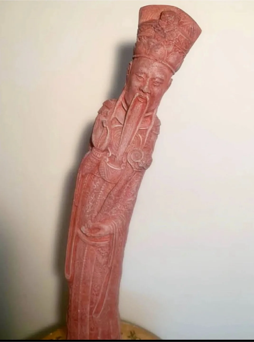 Intricately Carved Asian Figurine Statue image indicator(9)