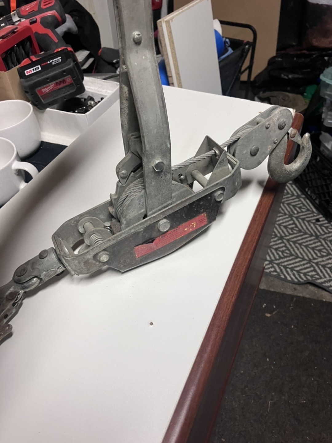 Vintage Come-Along Hand Winch - photo 2