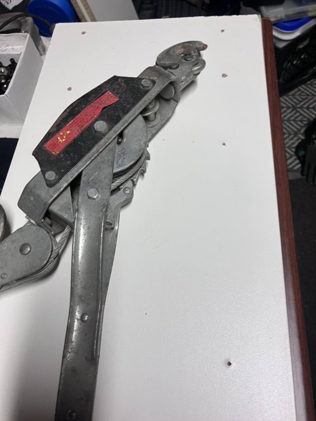 Vintage Come-Along Hand Winch - photo 3