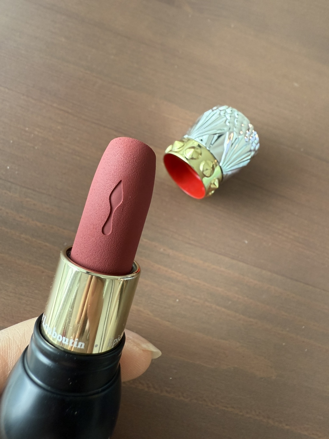 NEW Christian Louboutin Rouge Velvet Matte Lipstick - photo 4
