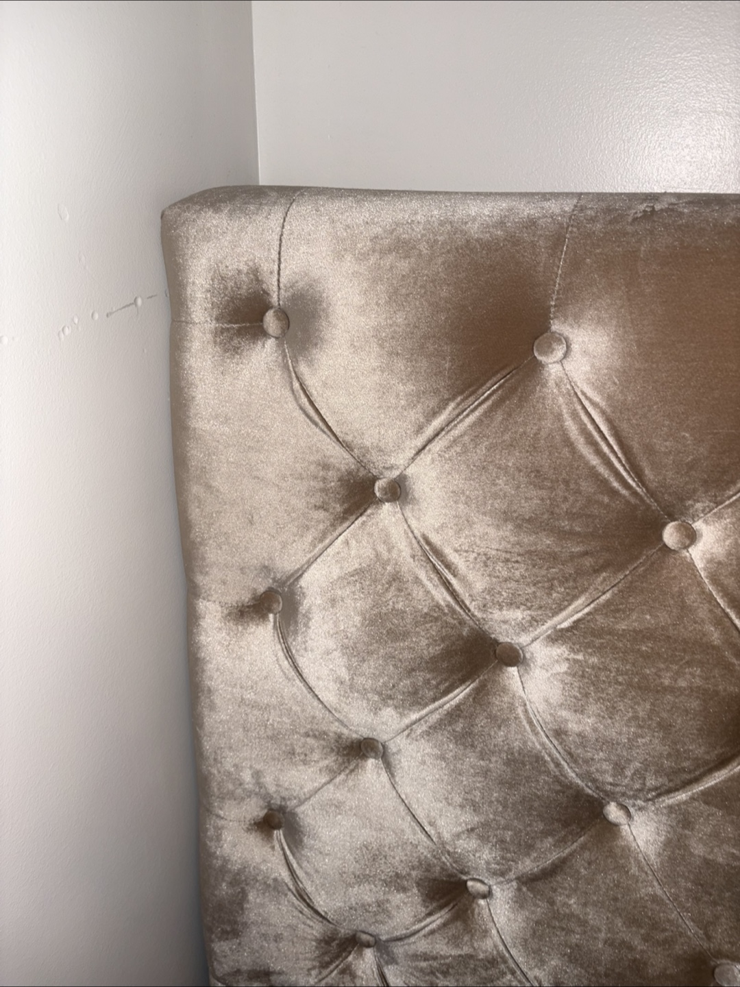 Queen Velvet Headboard - photo 5
