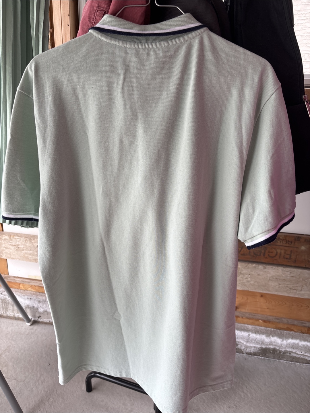 Mens Penshoppe Pale Green Polo Shirt - photo 2