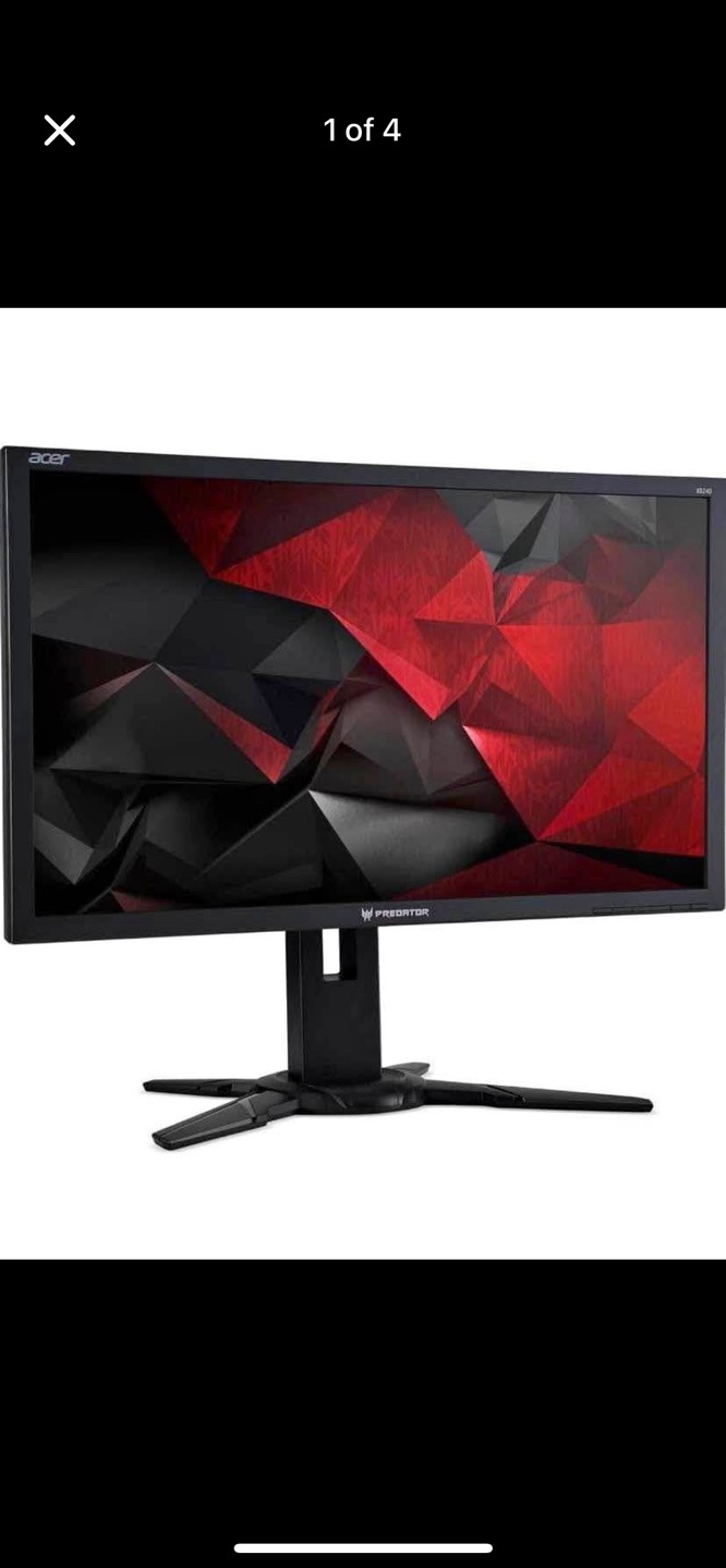 Acer Predator XB241H 24-inch Gaming Monitor