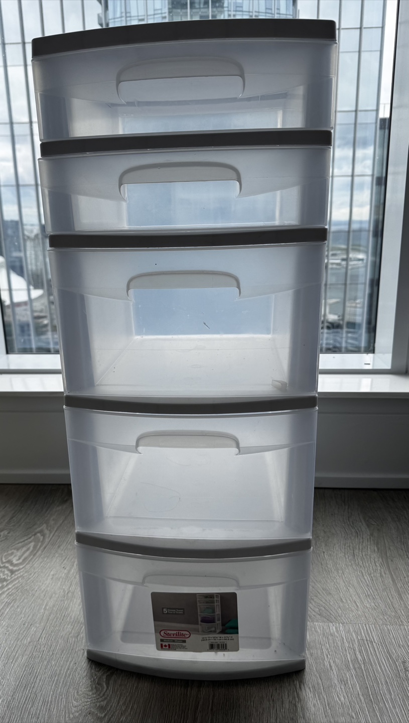 Sterilite 5 Drawer White Tower, 1 unit - photo 2