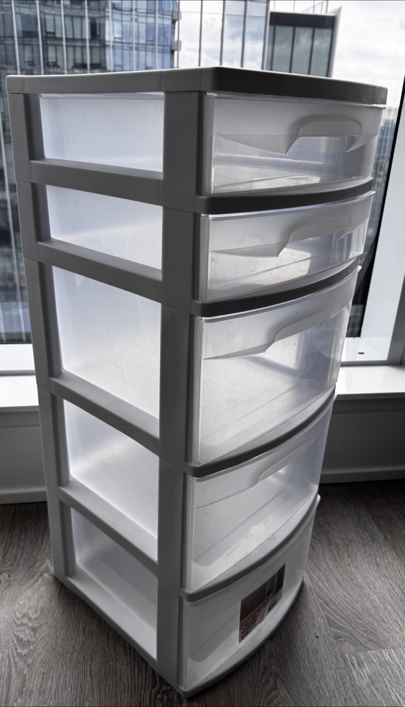 Sterilite 5 Drawer White Tower, 1 unit - photo 3