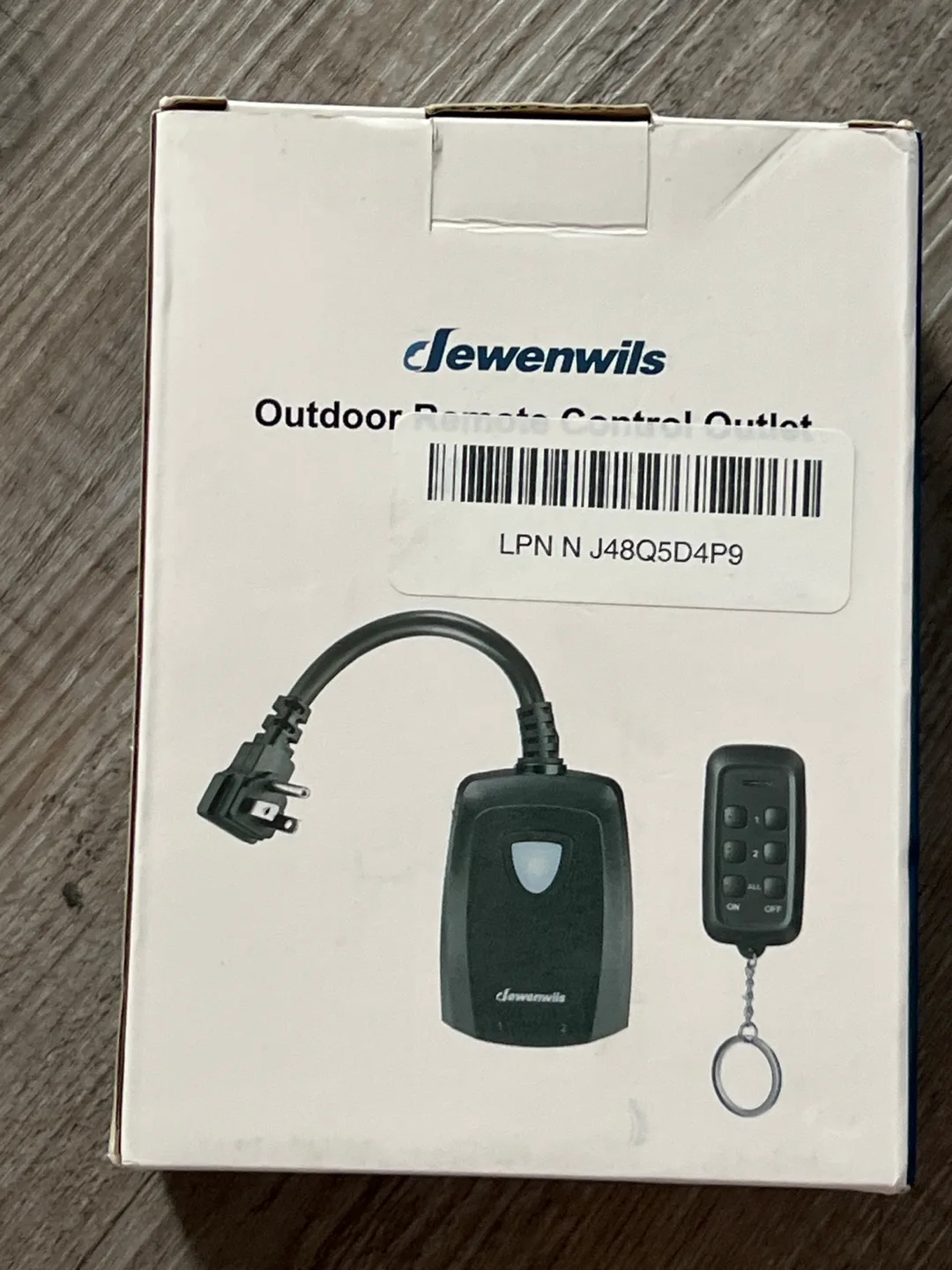 Jowewnils Outdoor Remote Control Outlet thumbnail
