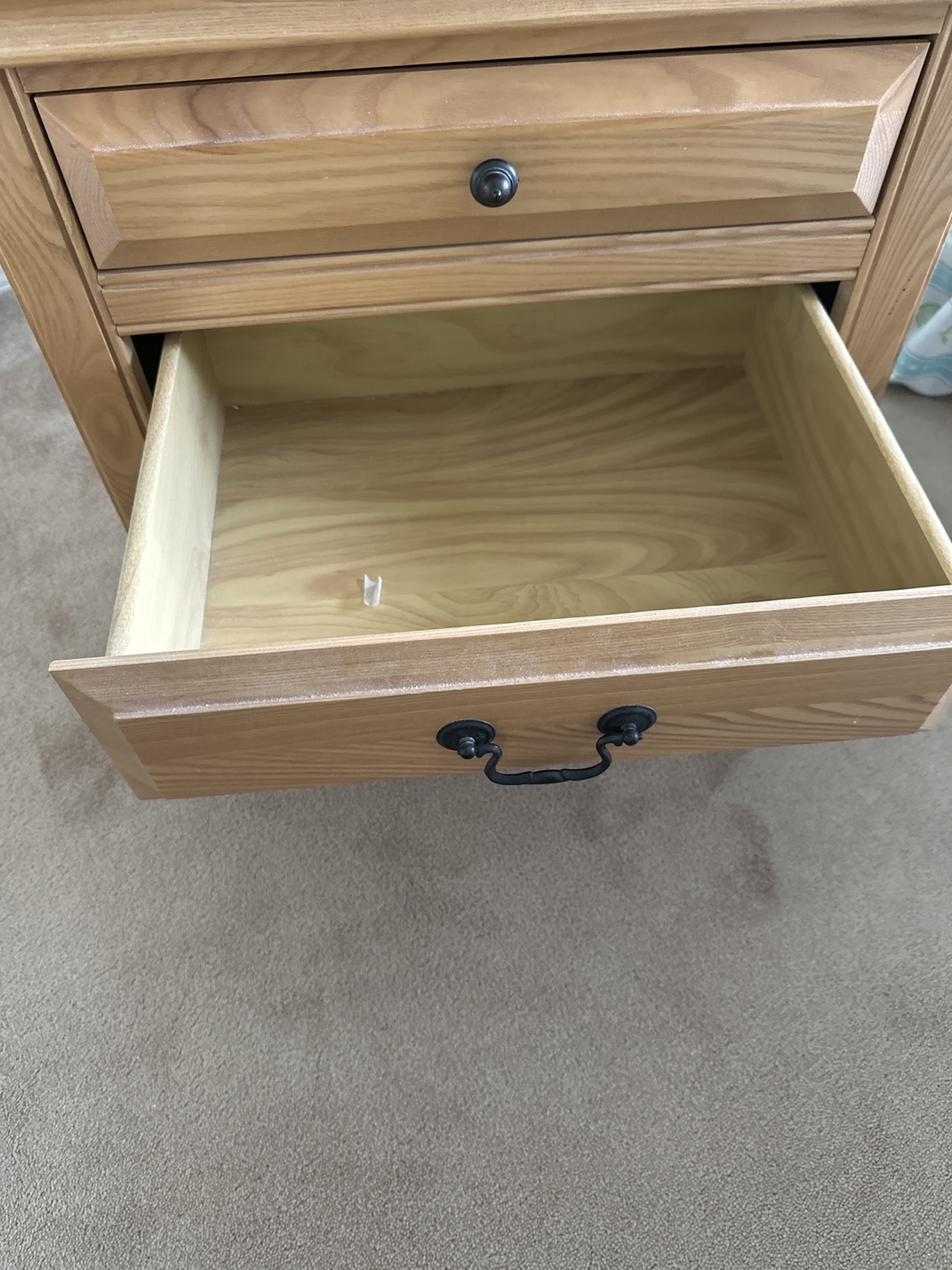 Wooden Dresser and Nightstands Set - photo 3