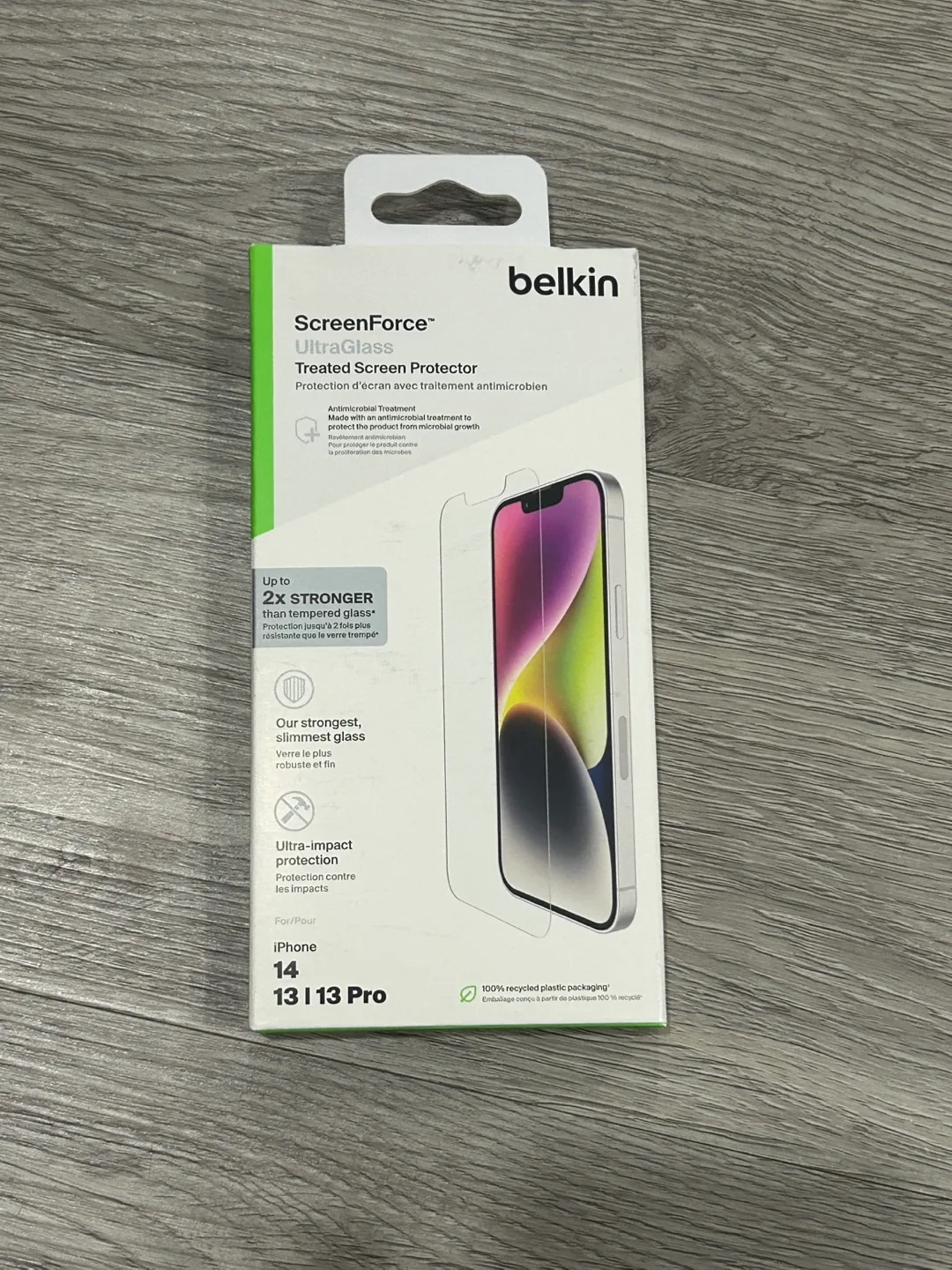 Belkin iPhone 13/13 Pro/14 Screen Protector thumbnail