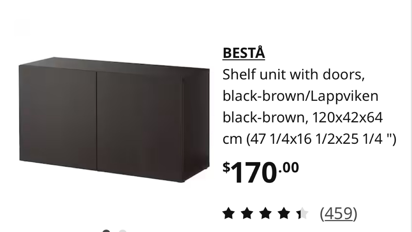 Storage Bench Ikea Basta - photo 3