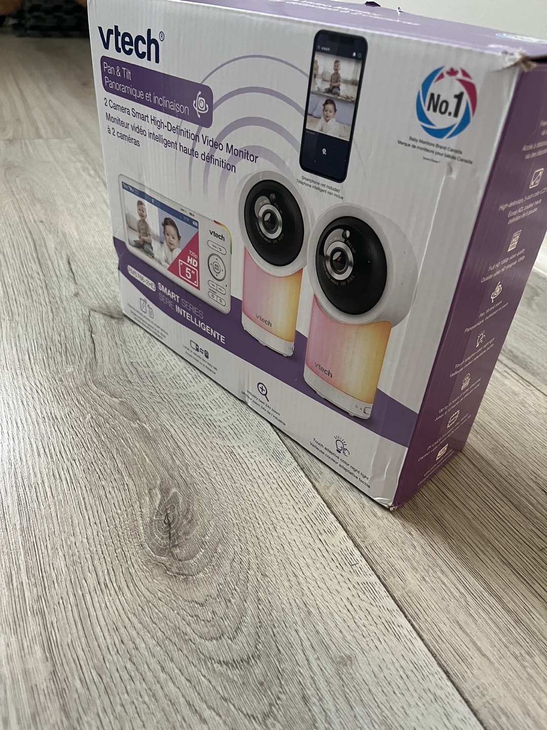 Vtech Baby Monitor - Night vision + two way audio - photo 3
