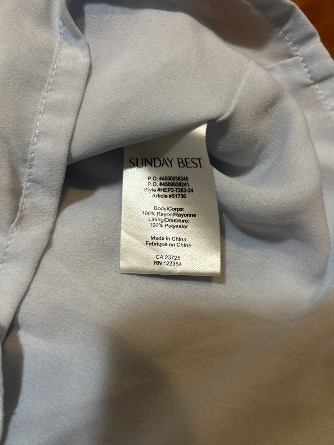 Sunday Best Women's Size 10 Light Blue Mini Skirt - photo 3
