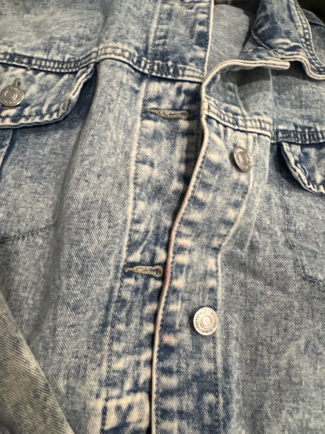 Light Wash Denim Jacket - photo 2
