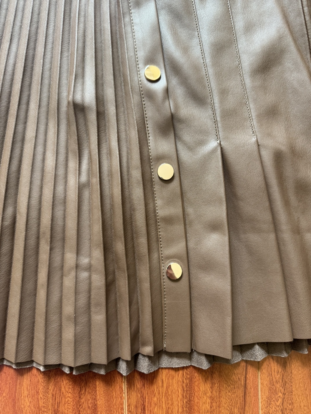 Zara Leather Mini Skirt - photo 2