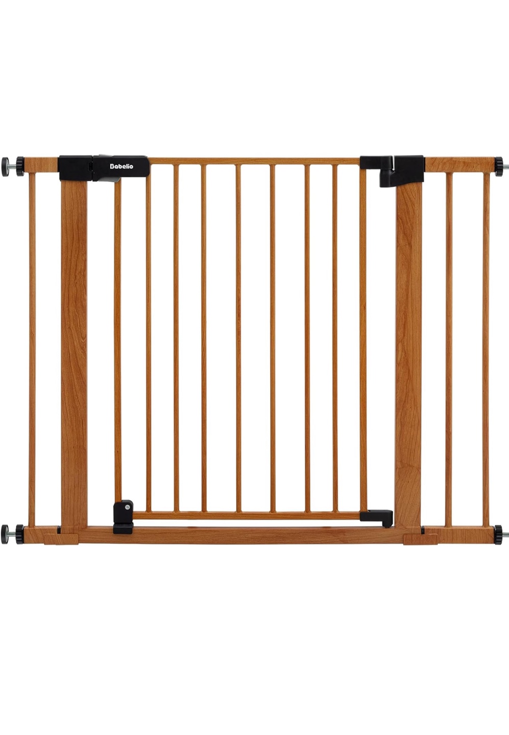 Wooden Baby Safety Gate with Double Lock