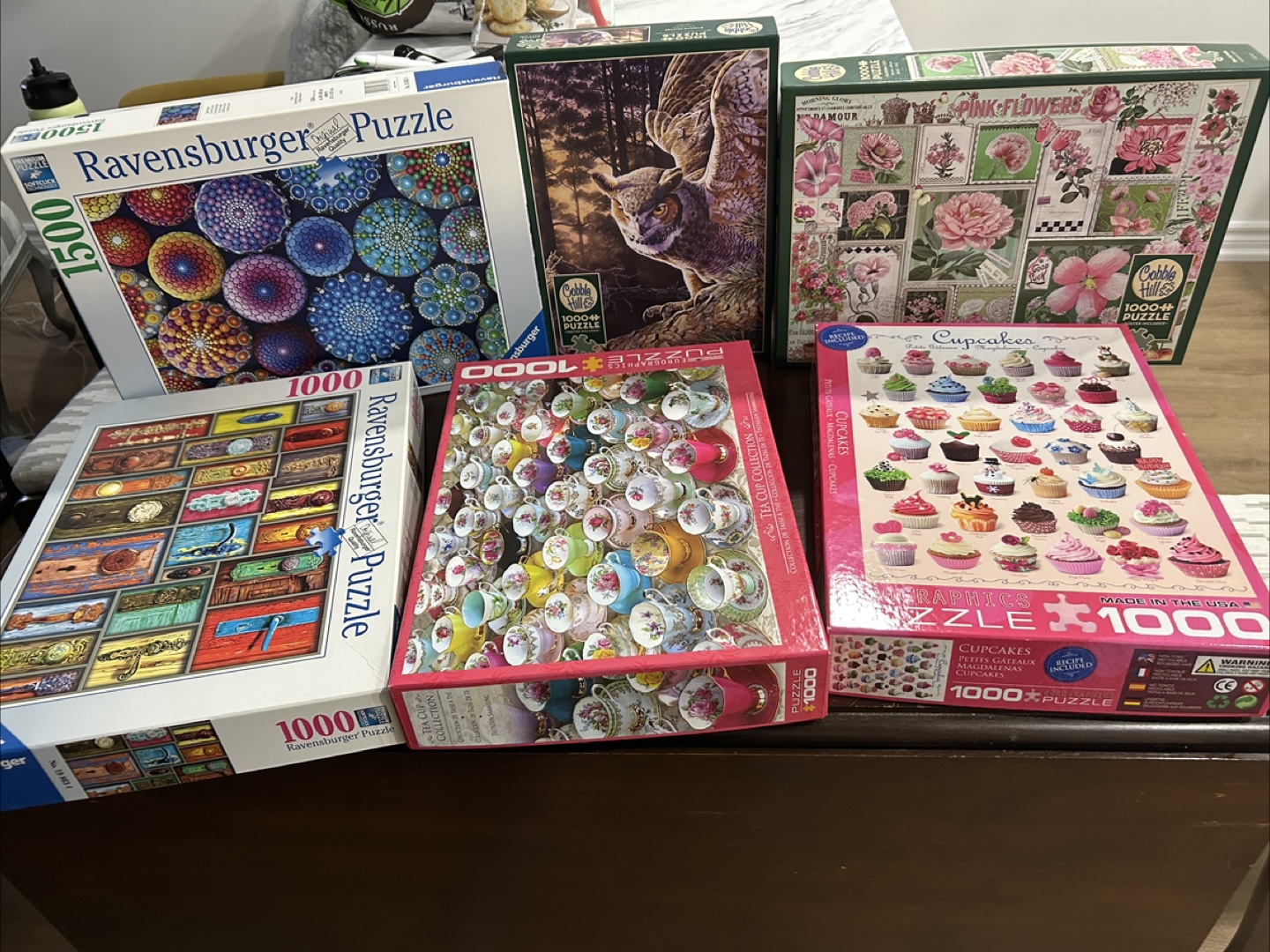1000-Piece Jigsaw Puzzles - Variety of Themes