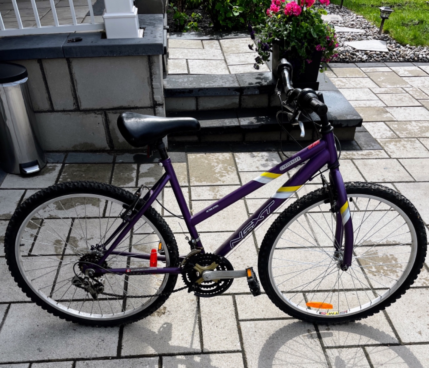 24" NEXT Challenger 18SPD Mountain Bike (Purple)