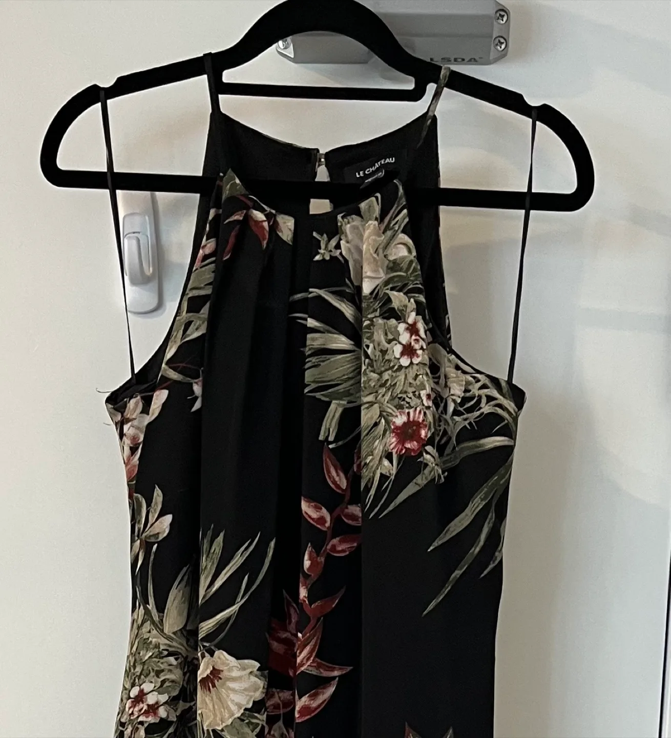 Le Chateau Halter Neck Dress Small 🏒 thumbnail
