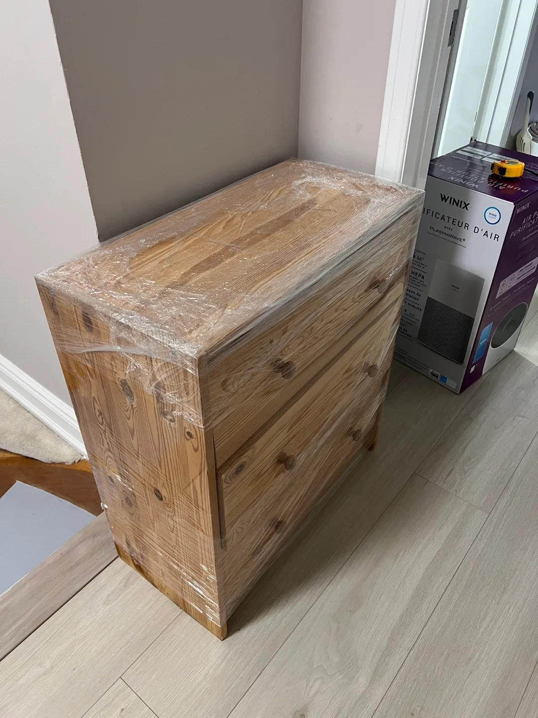 IKEA RAST 3-drawer chest pine thumbnail