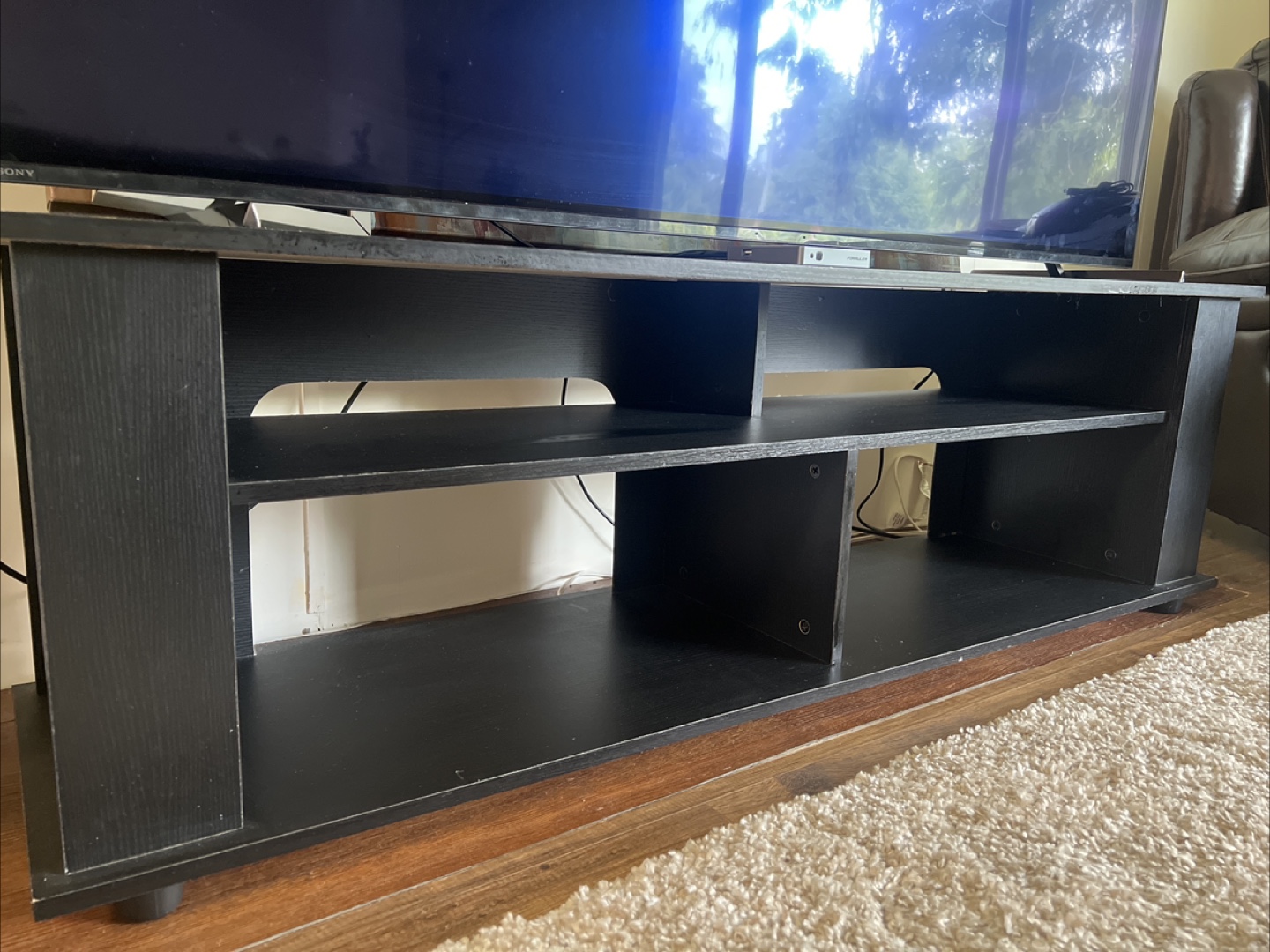 Black TV Stand - photo 2