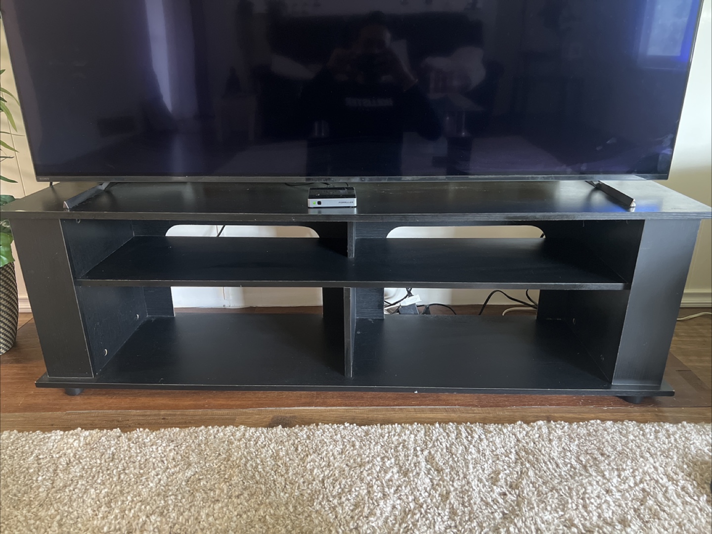 Black TV Stand