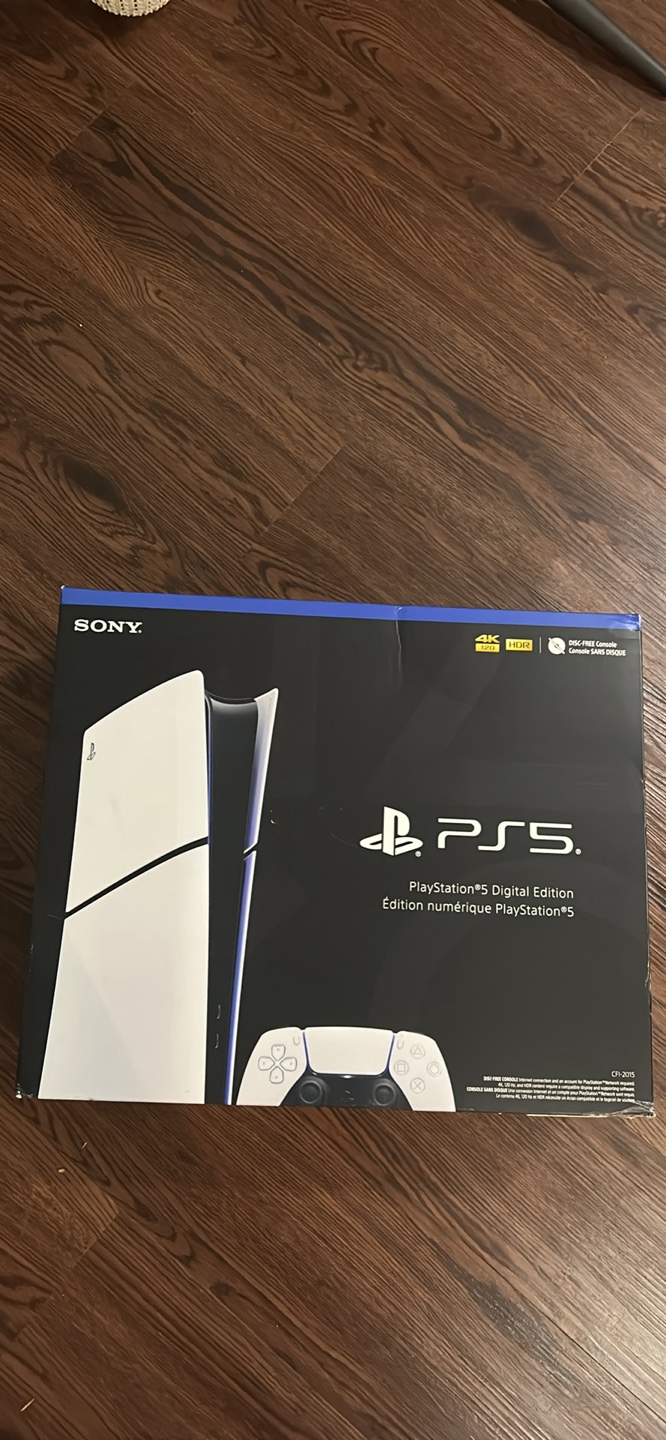 PlayStation 5 Digital Edition Console - Brand New