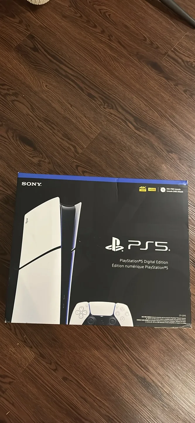 PlayStation 5 Digital Edition Console - Brand New thumbnail