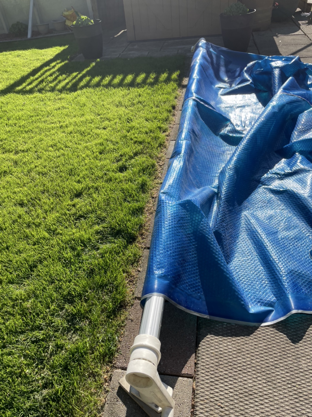 FeherGuard Above-Ground Pool Solar Cover Reel System and blanket - photo 4