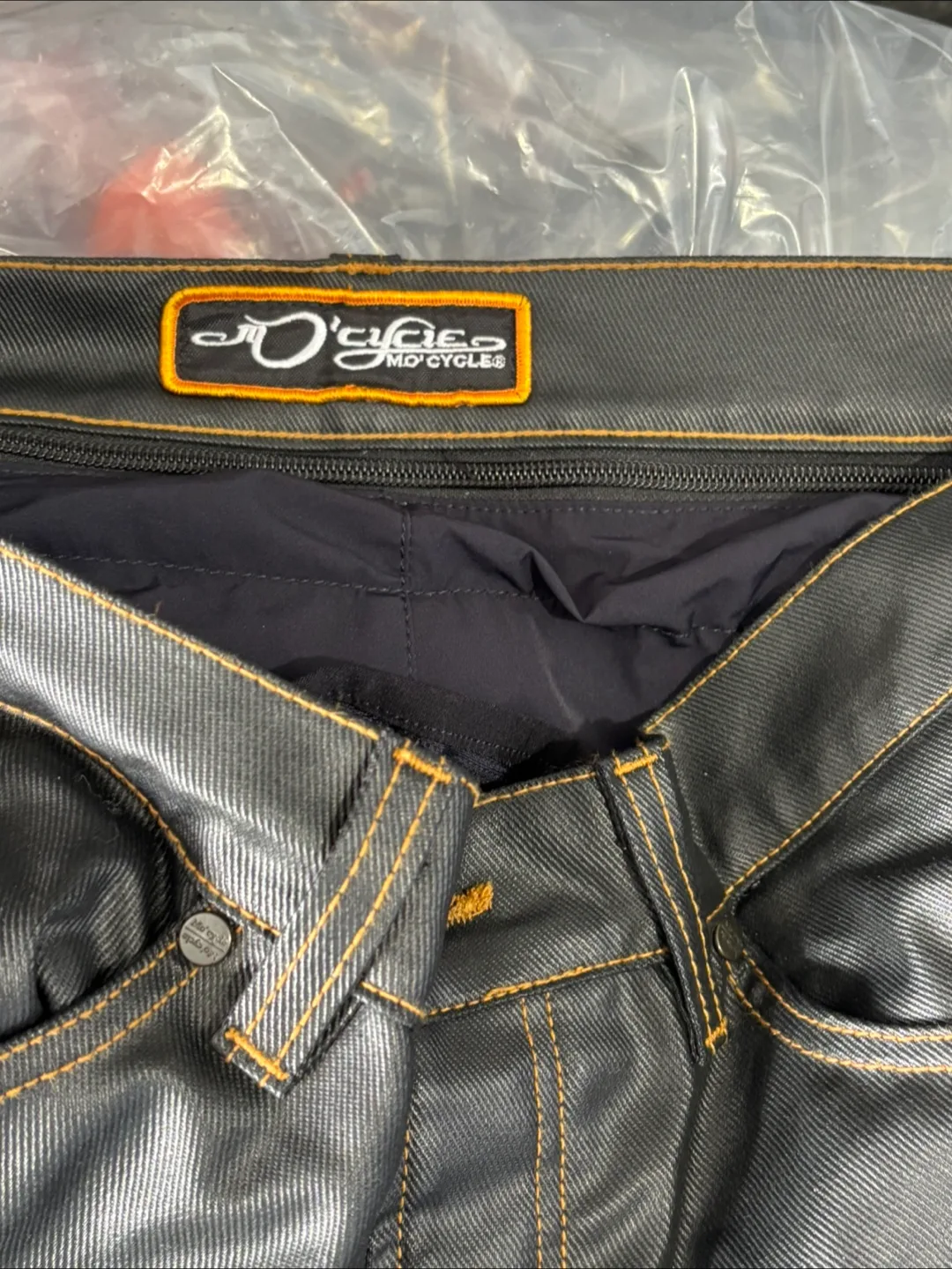 MO'Cycle Motorcycle Airbag Jeans - Size L34 w33 image indicator(8)