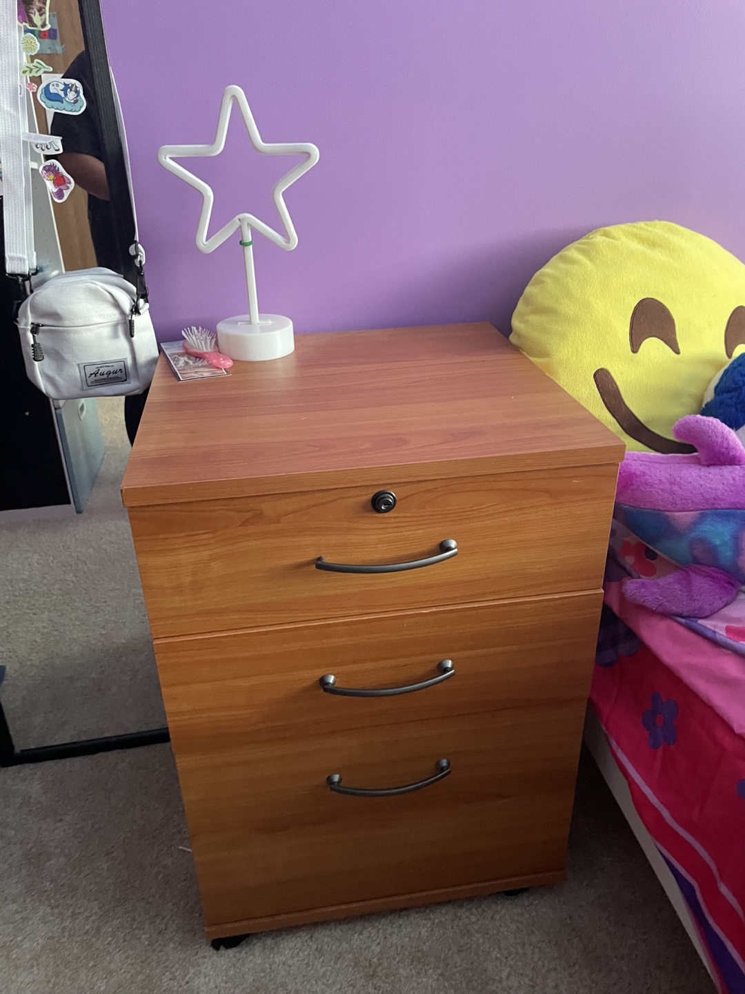 Three-Drawer Mobile Filing Cabinet - photo 2