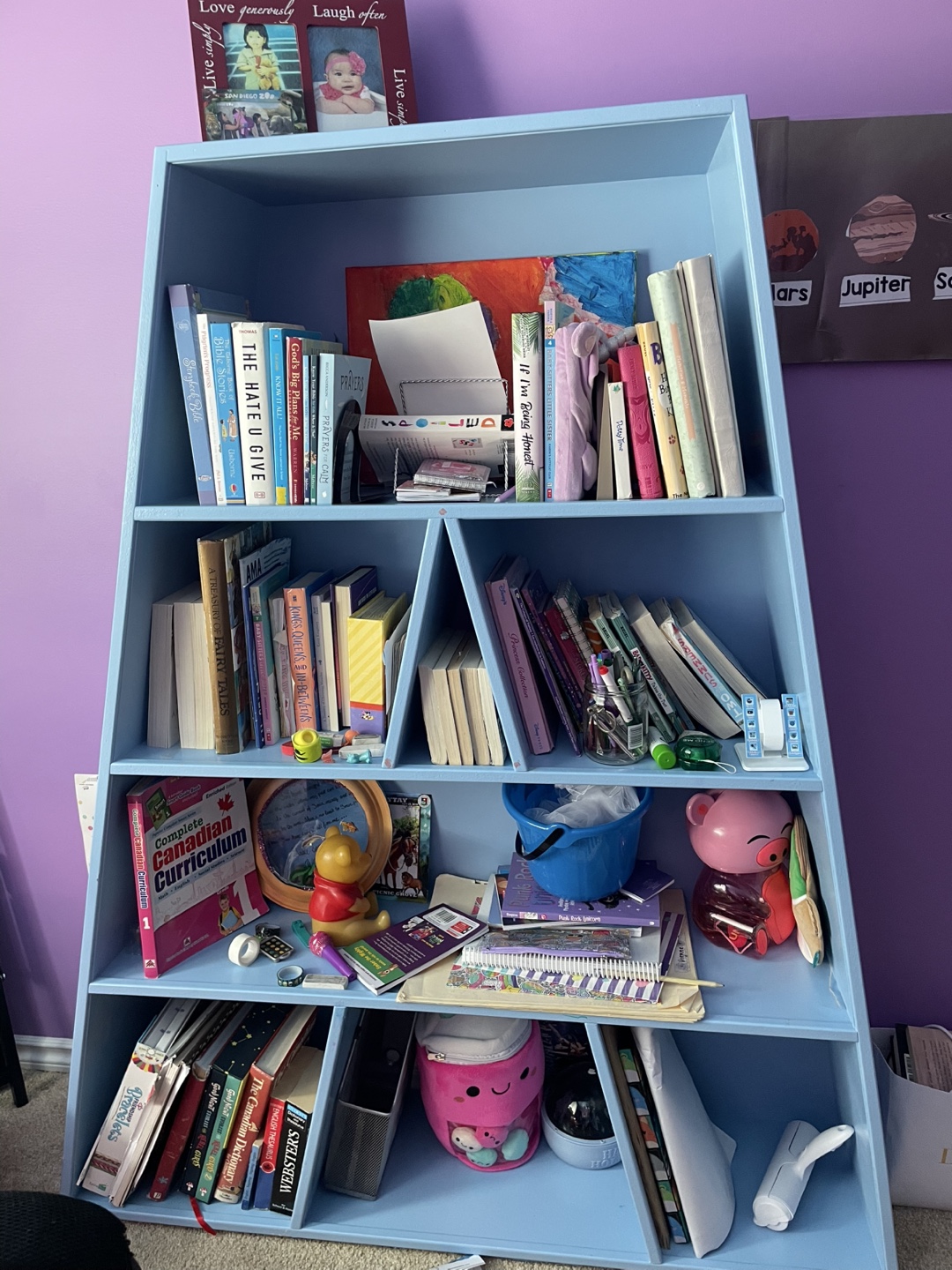 Unique A-Frame Bookcase