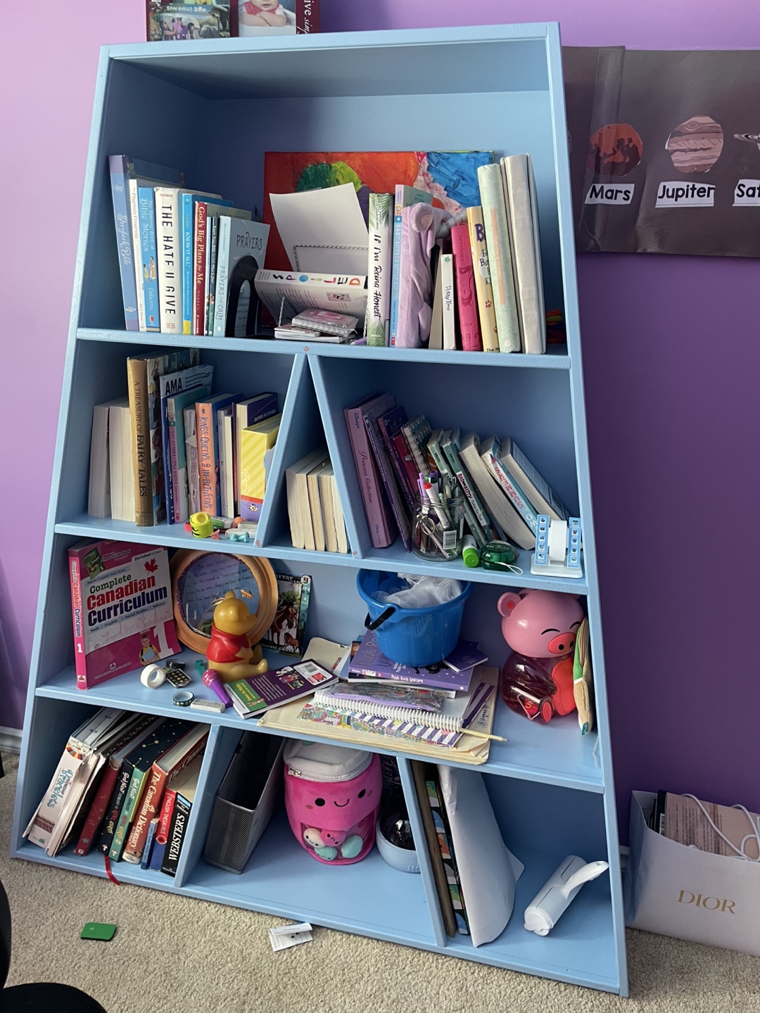 Unique A-Frame Bookcase - photo 2