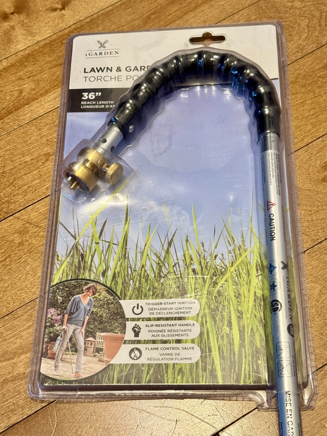 36" iGarden Lawn & Garden Torch - photo 2
