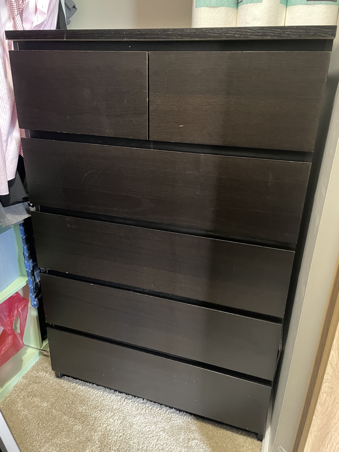 Dark Brown Drawer