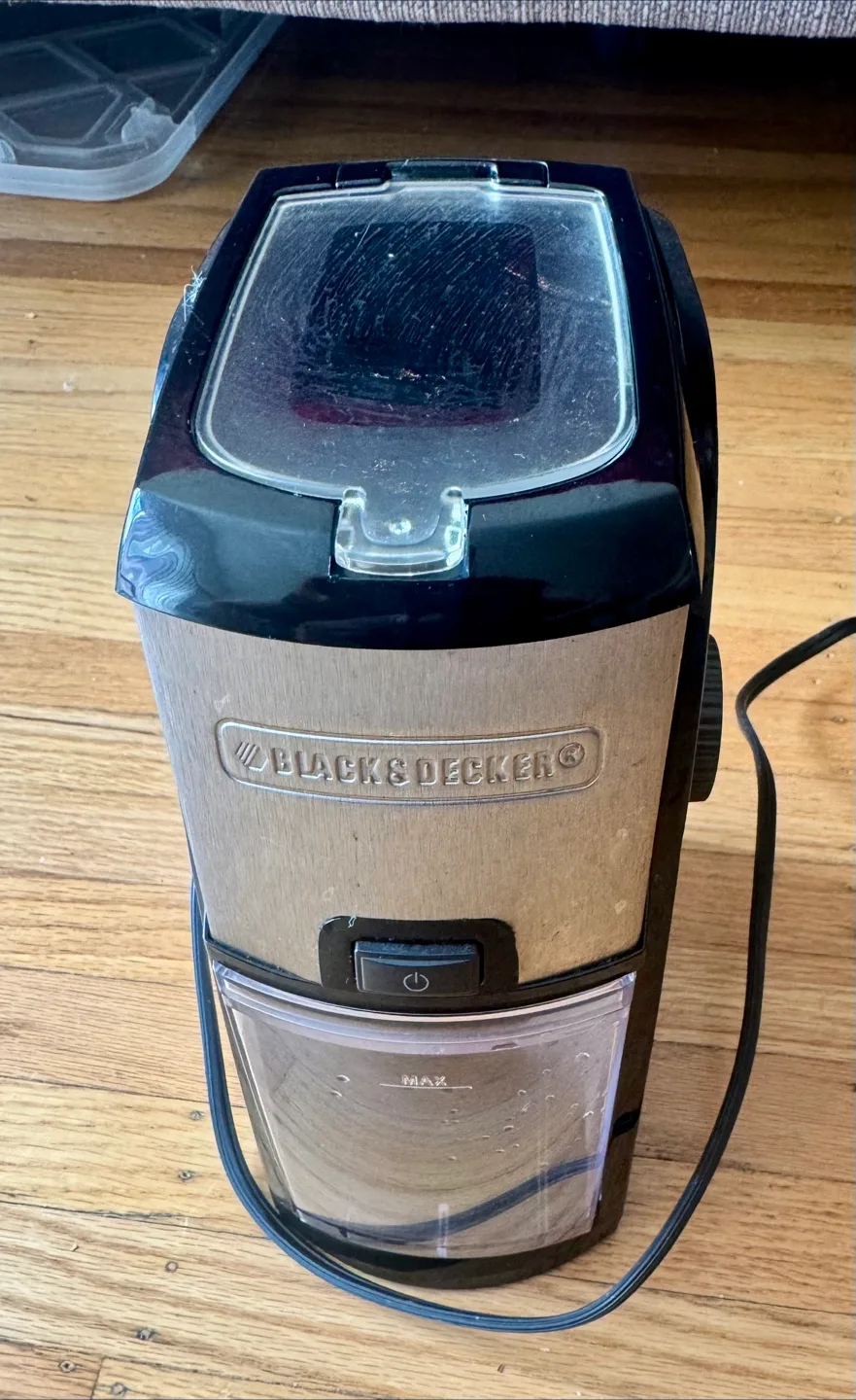 Black & Decker Electric Coffee Grinder thumbnail