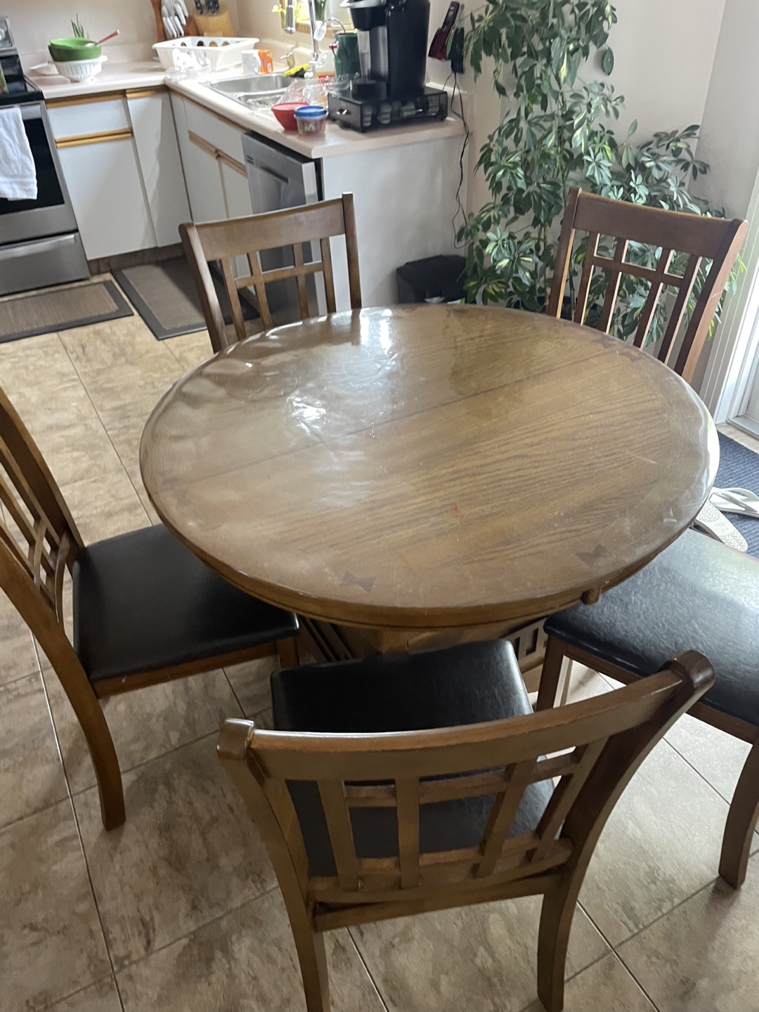Dining Table Set with 5 Chairs - photo 3
