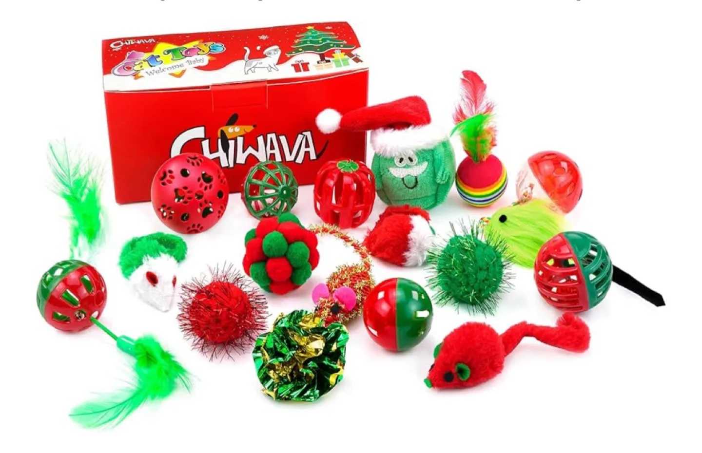 🏒 New Cat Toys Christmas Gift Set thumbnail