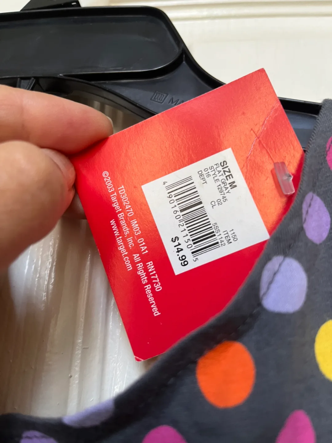 Isaac Mizrahi Sleeveless Polka Dot Top image indicator(3)