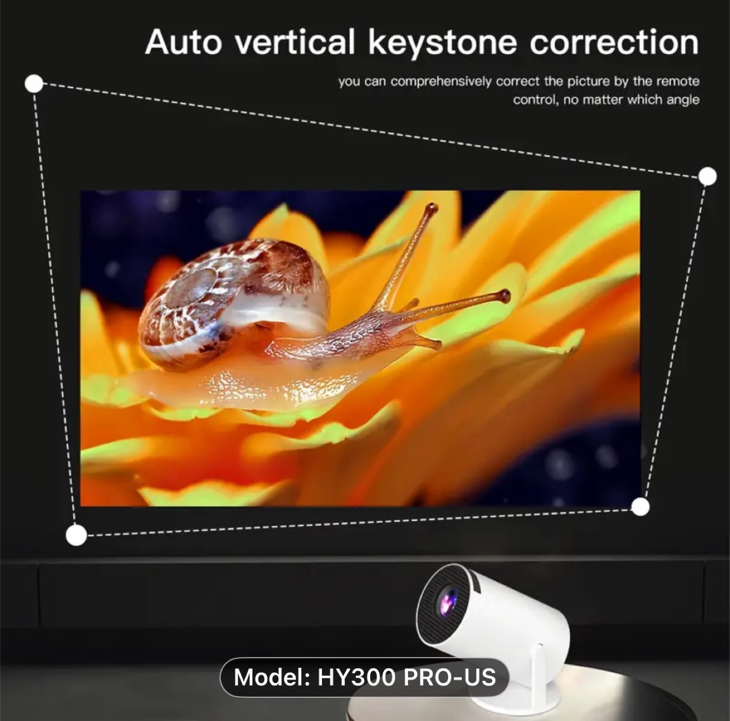HY300 PRO-US Smart Mini Projector - photo 5