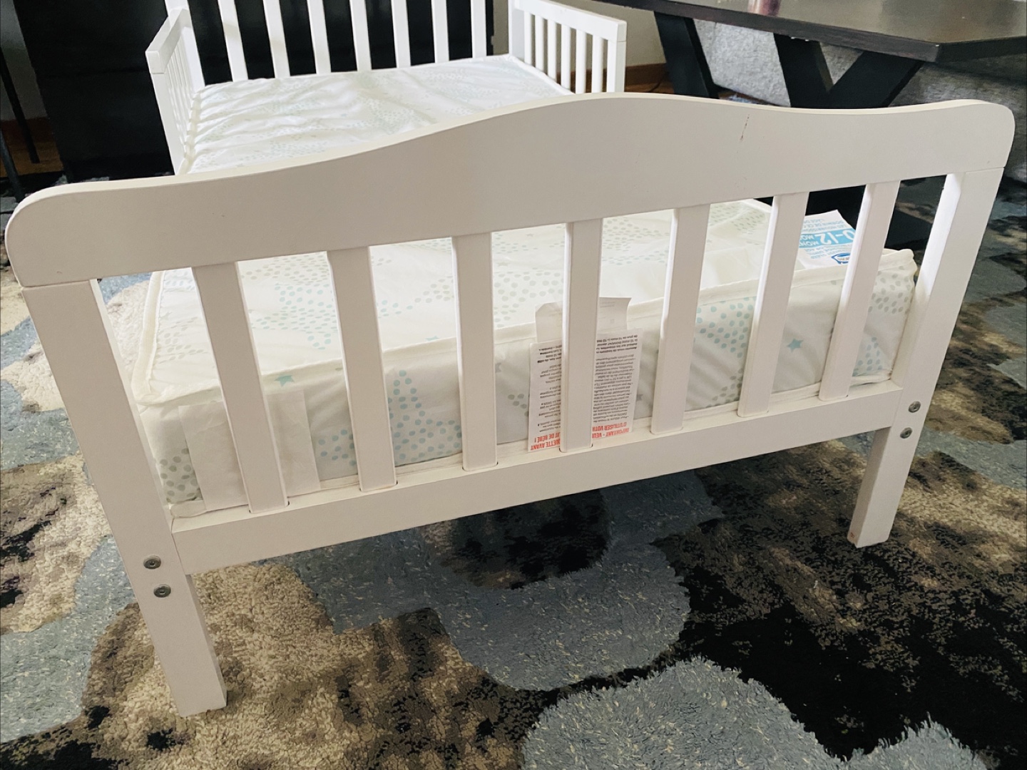 Toddler bed with mattress - photo 3