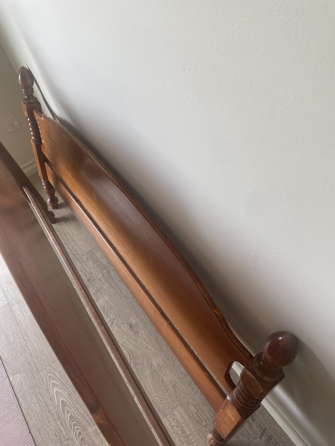 Wooden Double Bed Frame - photo 2