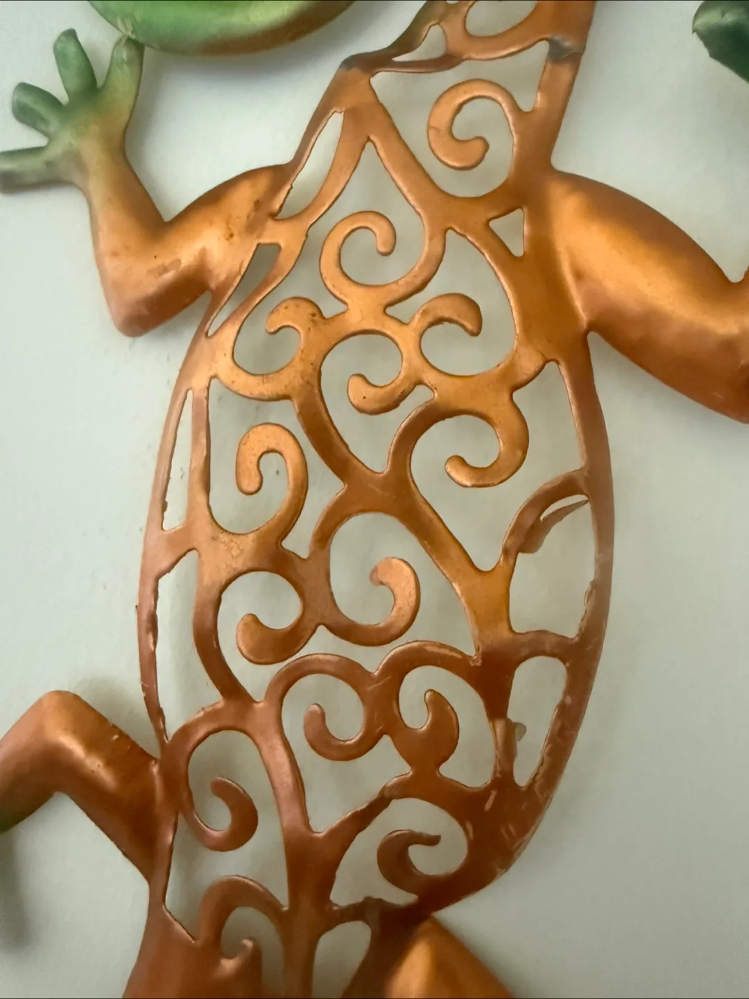 Metal Gecko lizard Wall Decor 🏒 image indicator(3)