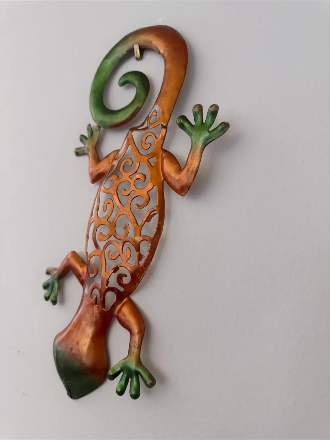 Metal Gecko lizard Wall Decor 🏒 image indicator(2)