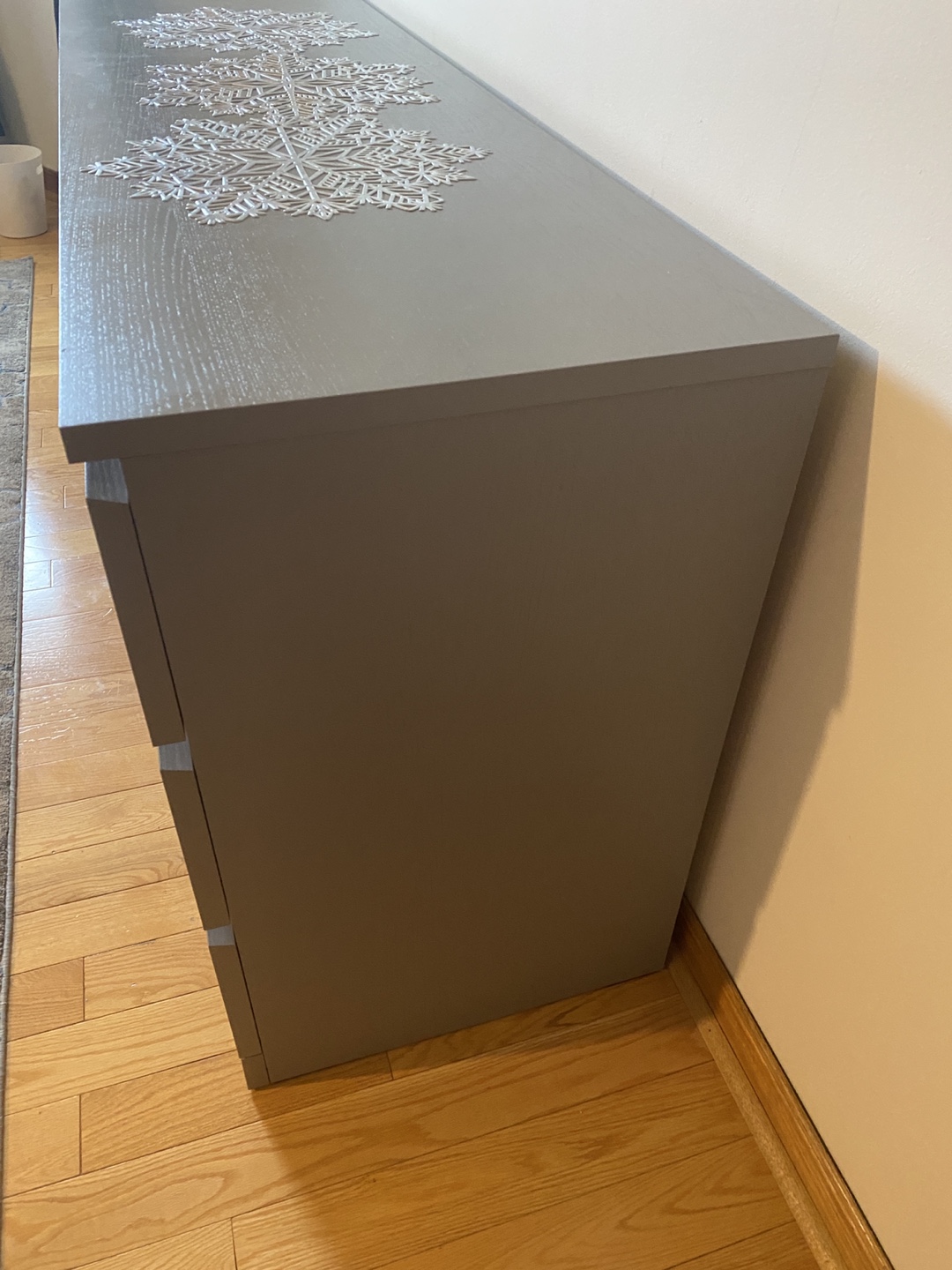Grey Six-Drawer Dresser - photo 4