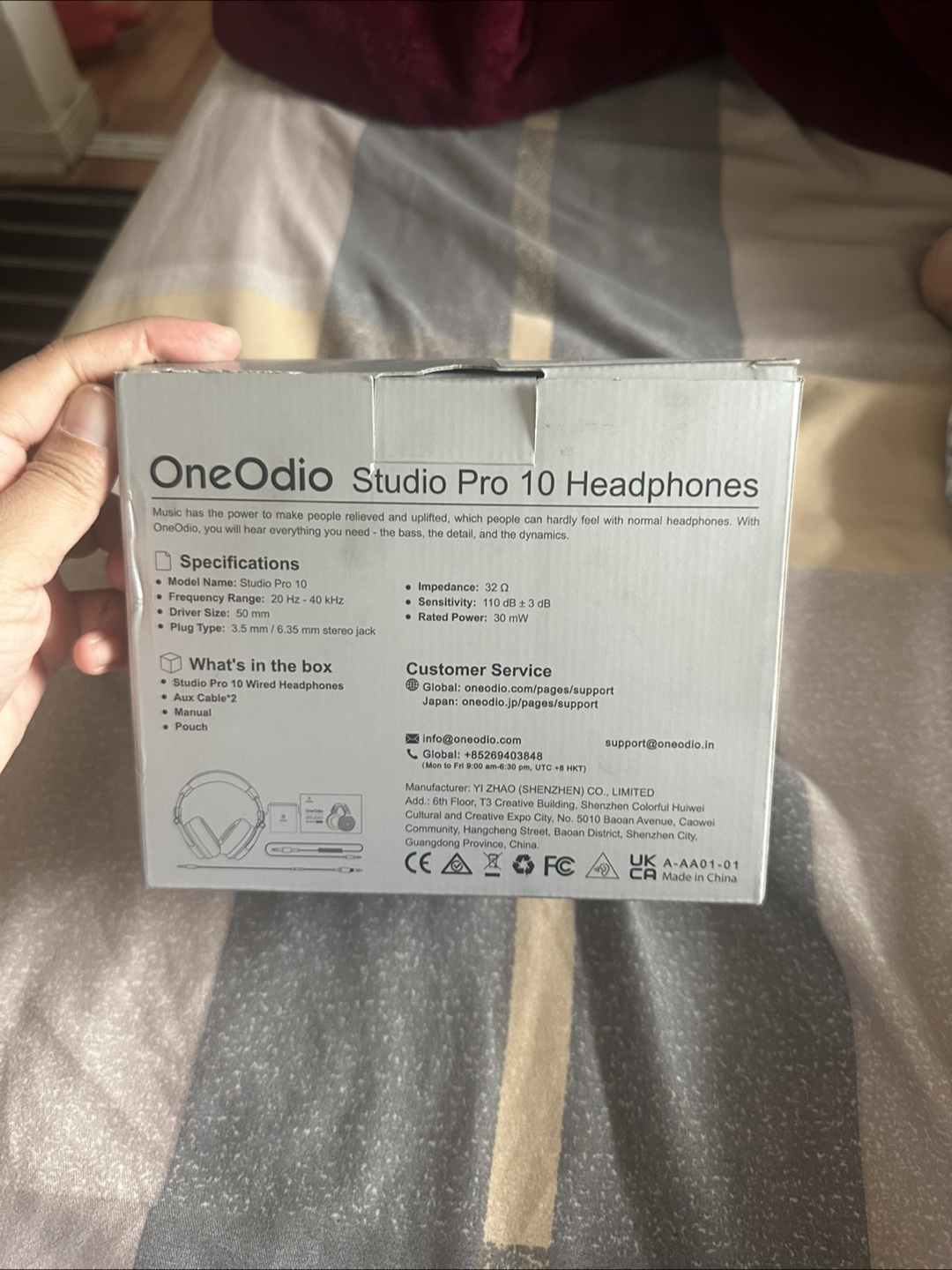 OneOdio Studio Pro 10 DJ Headphones - photo 4