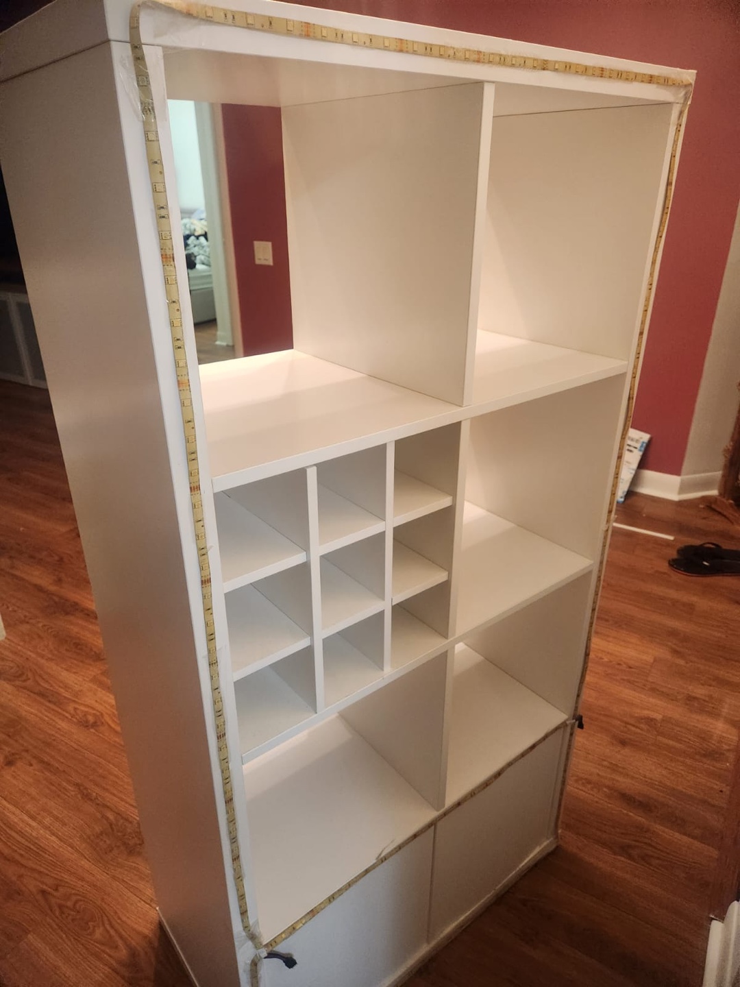 IKEA Kallax Shelving Unit with Wine Rack - photo 5