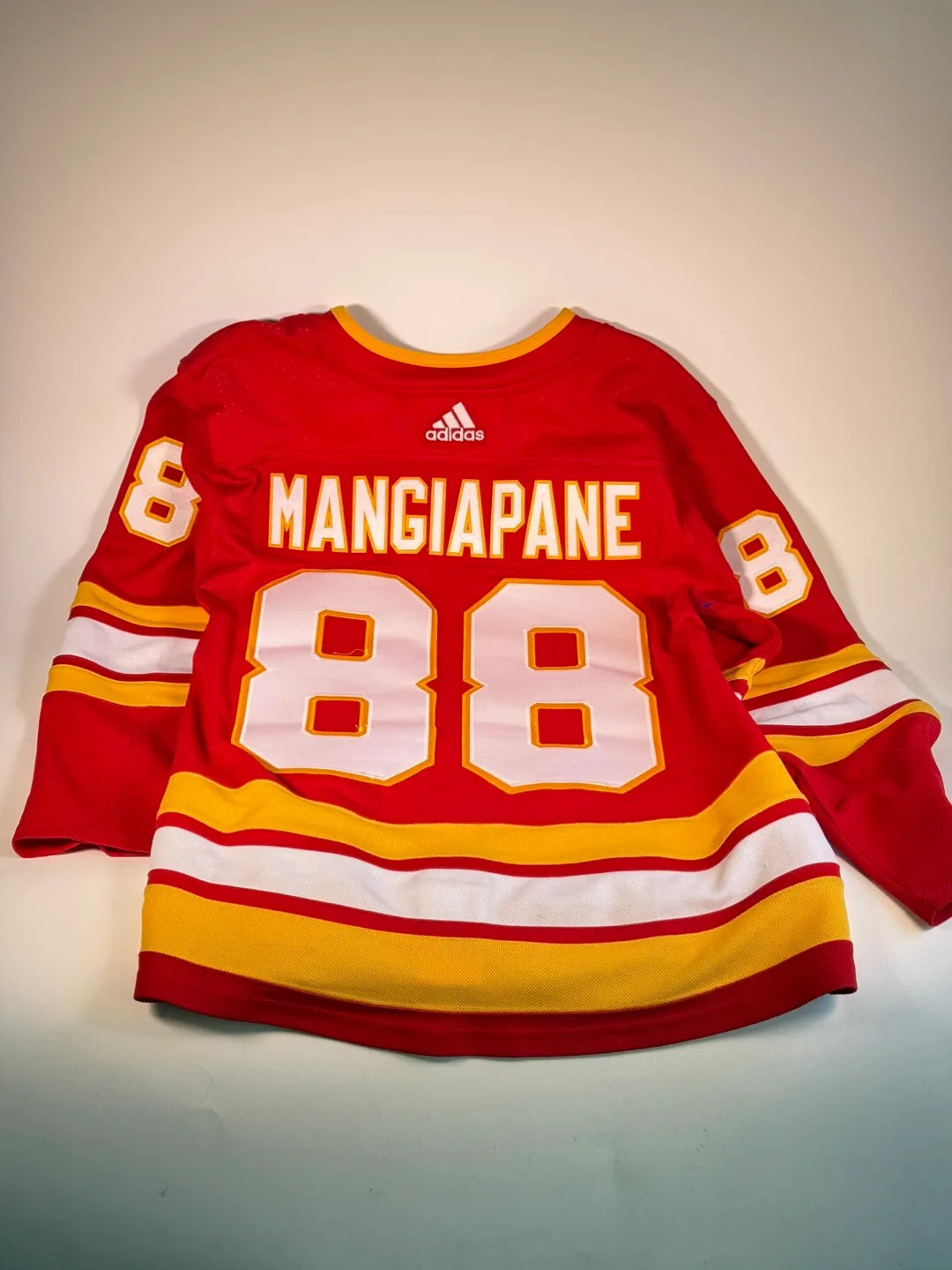 Adidas Calgary Flames #88 Mangiapane Authentic Jersey image indicator(2)